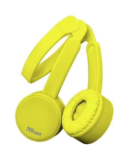 Trust Nano Auriculares Diadema Amarillo