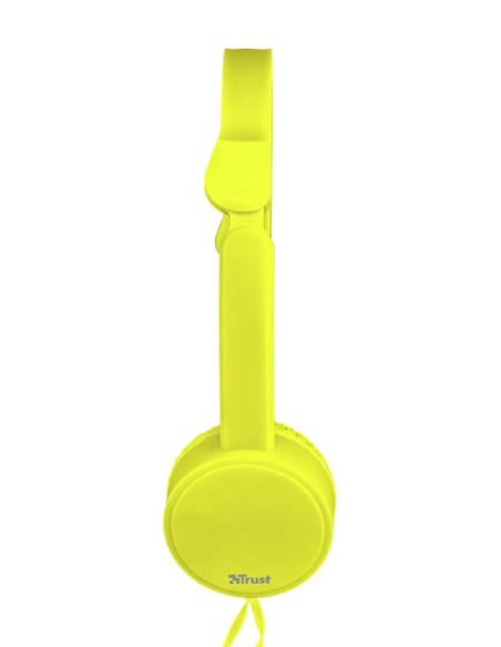 Trust Nano Auriculares Diadema Amarillo