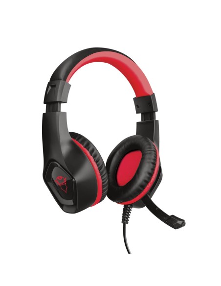 Trust GXT 404R Rana Auriculares Diadema Conector de 3,5 mm Negro, Rojo