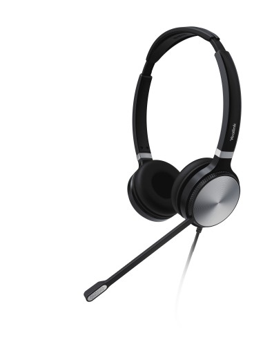 Yealink UH36 Dual Auriculares Diadema Conector de 3,5 mm USB tipo A Negro, Plata