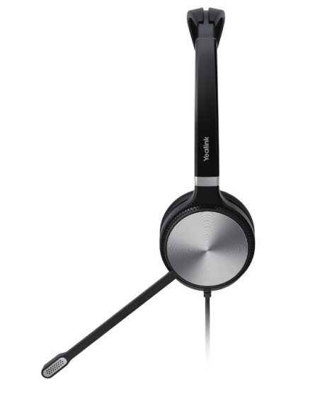 Yealink UH36 Dual Auriculares Diadema Conector de 3,5 mm USB tipo A Negro, Plata