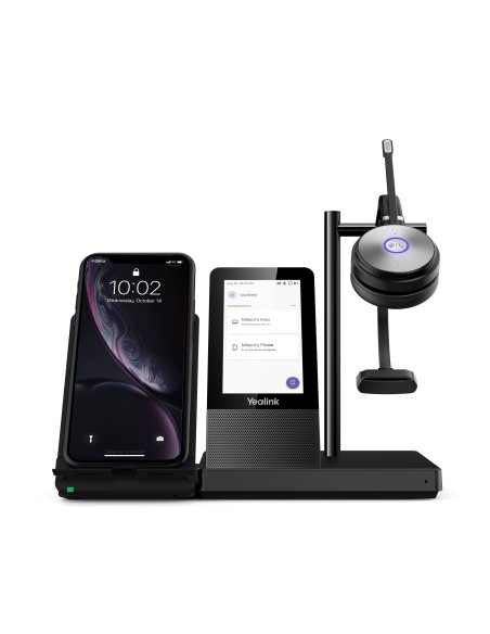 Yealink WH66 Mono Teams Sistema de audioconferencia personal Bluetooth Negro