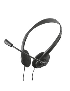 Trust HS-100 Auriculares Diadema Conector de 3,5 mm Negro