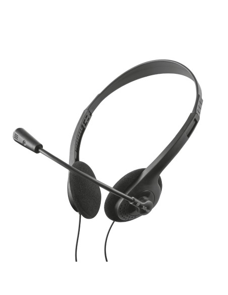 Trust HS-100 Auriculares Diadema Conector de 3,5 mm Negro