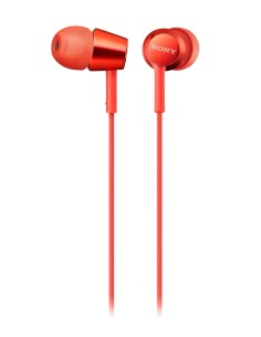Sony MDR-EX155AP Auriculares Alámbrico Dentro de oído Rojo