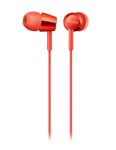 Sony MDR-EX155AP Auriculares Alámbrico Dentro de oído Rojo