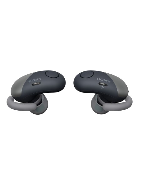 Sony WFSP700NB auricular y casco Auriculares True Wireless Stereo (TWS) gancho de oreja, Dentro de oído Calls Music Bluetooth