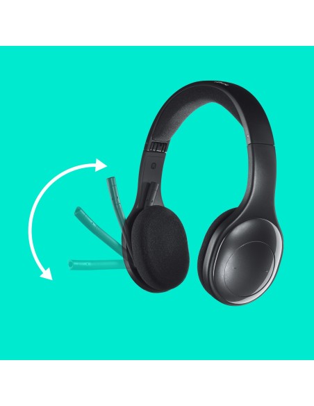 Logitech H800 Bluetooth Wireless Headset Auriculares Inalámbrico Diadema Oficina Centro de llamadas Negro