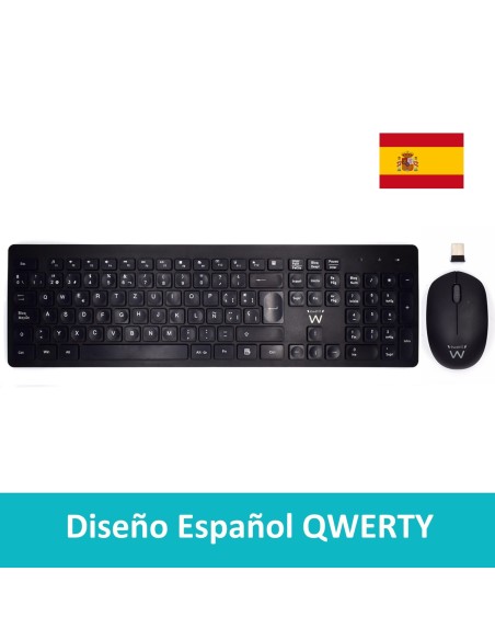 Ewent Inalámbrico EW3256 Negro