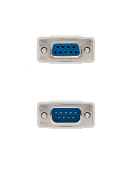 NANOCABLE CABLE SERIE NULL MODEM, DB9 M-DB9 H, 3.0 M (10.14.0503)