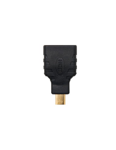 Nanocable 10.15.1206 HDMI Micro HDMI Negro adaptador de cable