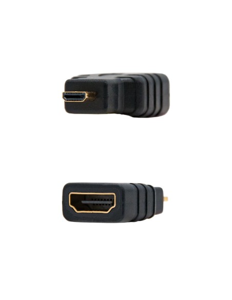 Nanocable 10.15.1206 HDMI Micro HDMI Negro adaptador de cable