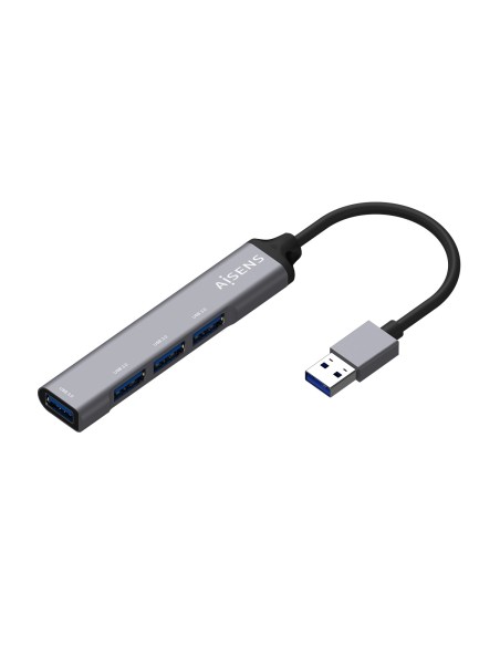 Aisens HUB USB 3.0 tipo A M-4xtipo A H gris 10cm