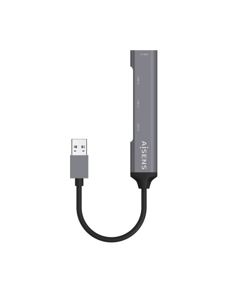 Aisens HUB USB 3.0 tipo A M-4xtipo A H gris 10cm