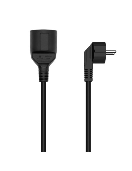 AISENS CABLE ALARGADOR DE ALIMENTACION 2M NEGRO