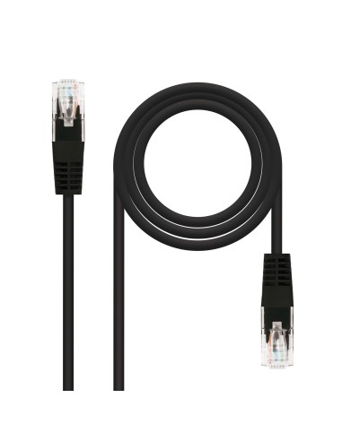 Nanocable 10.20.0400-BK cable de red Negro 0,5 m Cat6e U UTP (UTP)