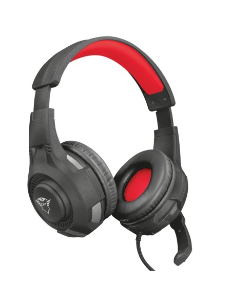 Trust GXT 307 RAVU Auriculares Diadema Conector de 3,5 mm Negro, Rojo