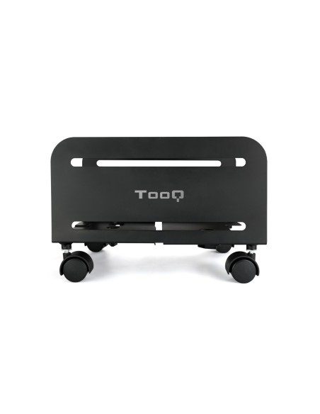 TooQ Soporte metálico para CPU de suelo con ruedas