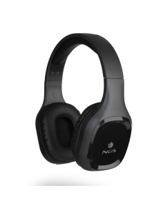 NGS Artica Sloth Auriculares Diadema Conector de 3,5 mm Bluetooth Negro