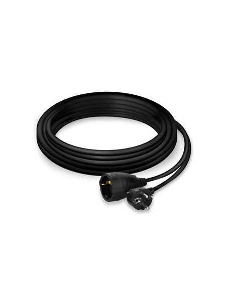 Ewent EW4005 base múltiple 5 m 1 salidas AC Interior Negro