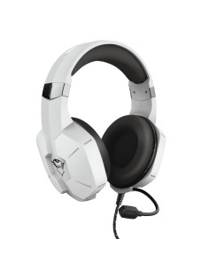 Trust GXT 323W Carus Auriculares Diadema Conector de 3,5 mm Blanco