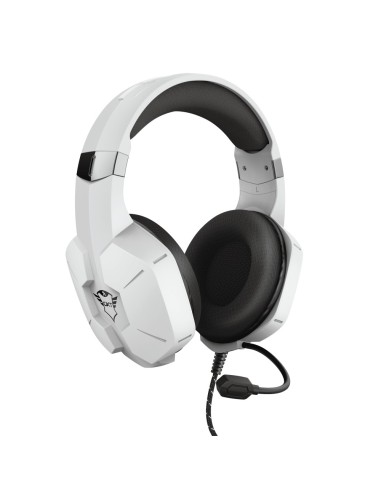 Trust GXT 323W Carus Auriculares Diadema Conector de 3,5 mm Blanco