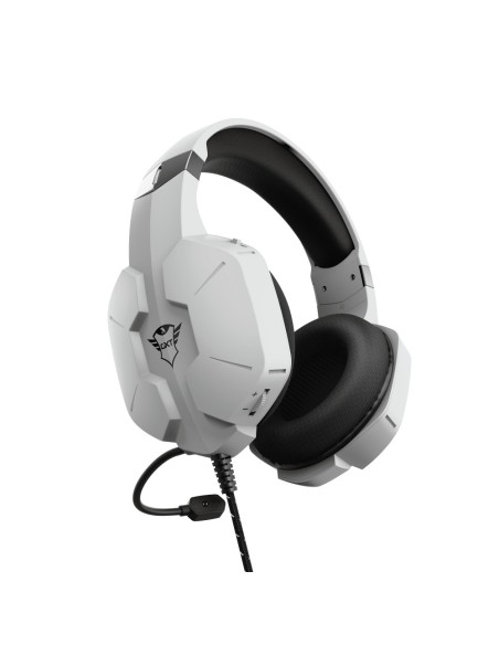 Trust GXT 323W Carus Auriculares Diadema Conector de 3,5 mm Blanco