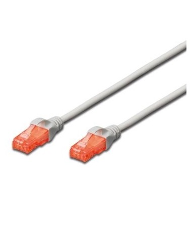 Ewent EW-6U-005 cable de red Gris 0,5 m Cat6 U UTP (UTP)