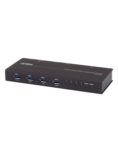 Aten Switch de periféricos formato industrial USB 3.2 Gen 1 de 4 x 4 puertos