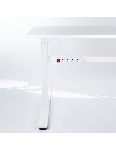 Nanocable Regleta de enchufes de 4 tomas con interruptor, 1.4 metros Blanca