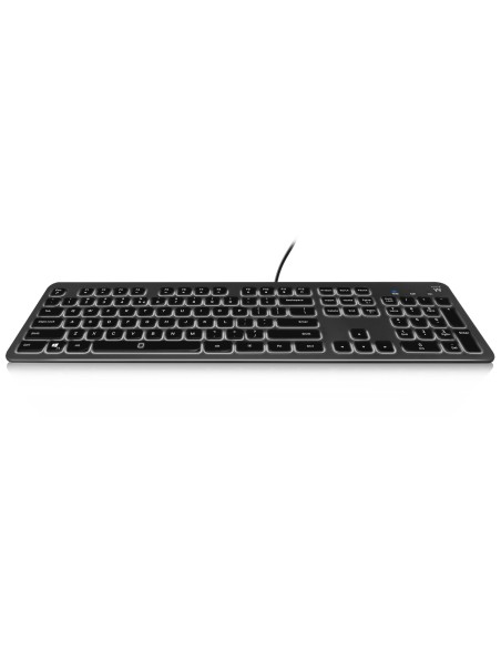 Ewent EW3269 teclado USB QWERTY Español Negro