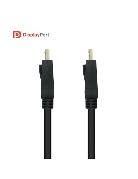 Nanocable Cable DISPLAYPORT 1.4 CERTIFICADO VESA, DP M – DP M, Negro, 0.5 m