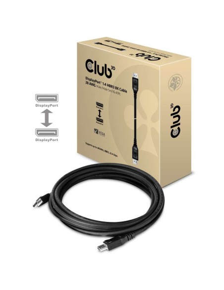 CLUB3D Cable DisplayPort 1.4 HBR3 8K M M 5 metro