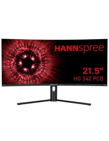 Hannspree HG 342 PCB 86,4 cm (34") 3440 x 1440 Pixeles UltraWide Quad HD LED Negro
