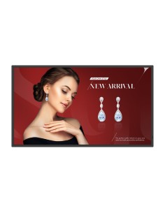 Benq 9H.F7GPT.RA2 pantalla de señalización 109,2 cm (43") 400 cd   m² 4K Ultra HD Negro
