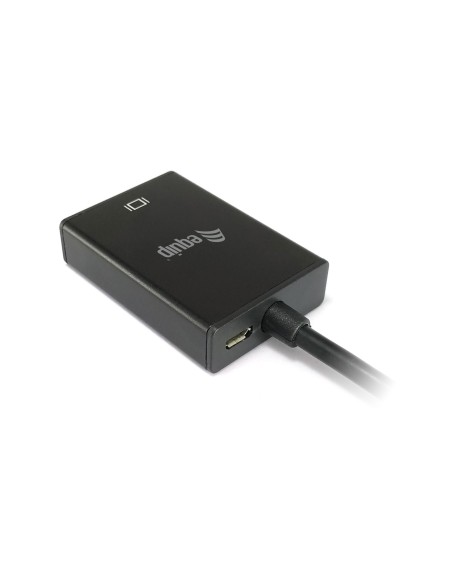 Adaptador EQUIP VGA-M a HDMI-H jack3.5