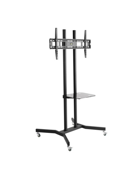 TOOQ SOPORTE DE SUELO PANTALLA. FIJO. 37"-70". MAX. 80KG (FS