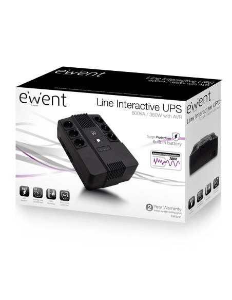 Ewent EW3945 sistema de alimentación ininterrumpida (UPS) 1