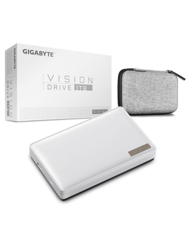 Gigabyte Vision Drive 1TB 1000 GB Negro, Blanco