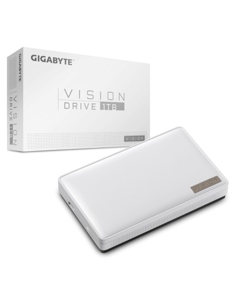 Gigabyte Vision Drive 1TB 1000 GB Negro, Blanco