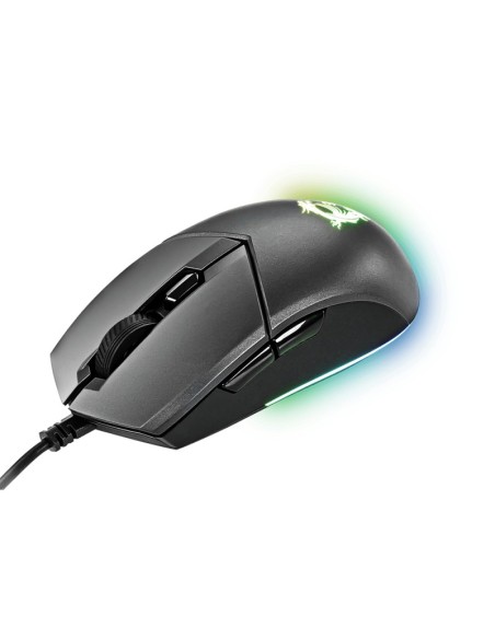 MSI Clutch GM11 ratón Ambidextro USB tipo A Óptico 5000 DPI