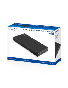 Ewent EW7032 caja para disco duro externo Carcasa de disco duro SSD Negro 2.5"