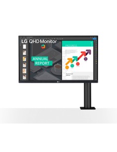 LG 27QN880-B LED display 68,6 cm (27") 2560 x 1440 Pixeles Quad HD LCD Negro