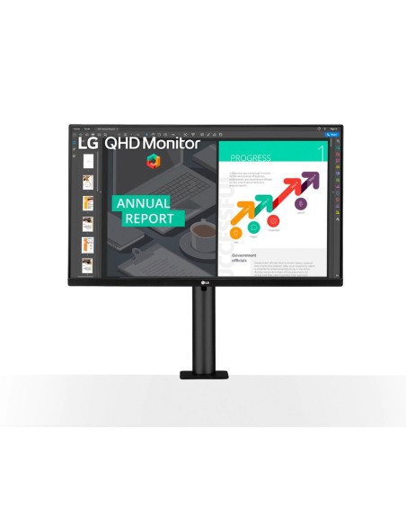 LG 27QN880-B LED display 68,6 cm (27") 2560 x 1440 Pixeles Quad HD LCD Negro