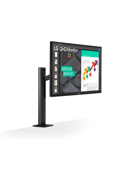 LG 27QN880-B LED display 68,6 cm (27") 2560 x 1440 Pixeles Quad HD LCD Negro