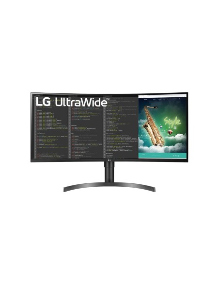 LG 35WN75C-B pantalla para PC 88,9 cm (35") 3440 x 1440 Pixeles UltraWide Quad HD Negro