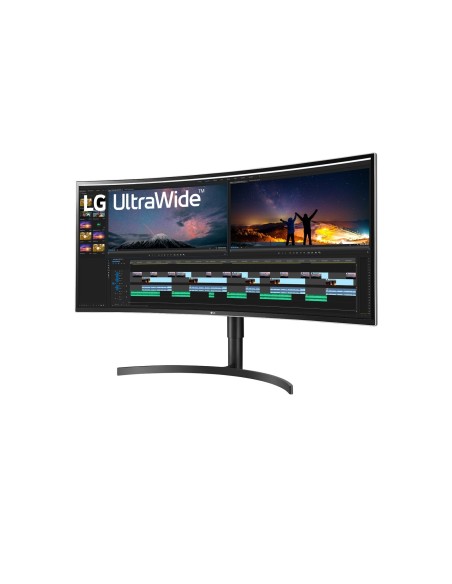 LG 38WN75C-B LED display 96,5 cm (38") 3840 x 1600 Pixeles Ultra-Wide Quad HD+ Negro