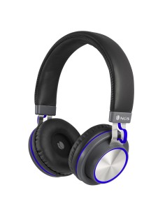 NGS Artica Patrol Blue auriculares para móvil Binaural Diadema Negro, Azul