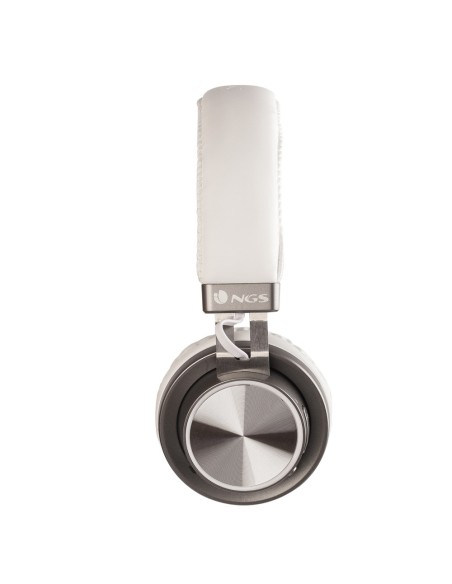 NGS Artica Patrol White auriculares para móvil Binaural Diadema Gris, Blanco