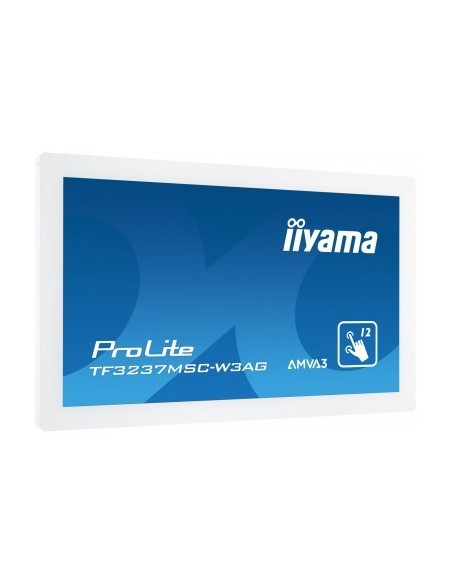 iiyama ProLite TF3237MSC-W3AG monitor pantalla táctil 80 cm (31.5") 1920 x 1080 Pixeles Multi-touch Capacitiva Blanco